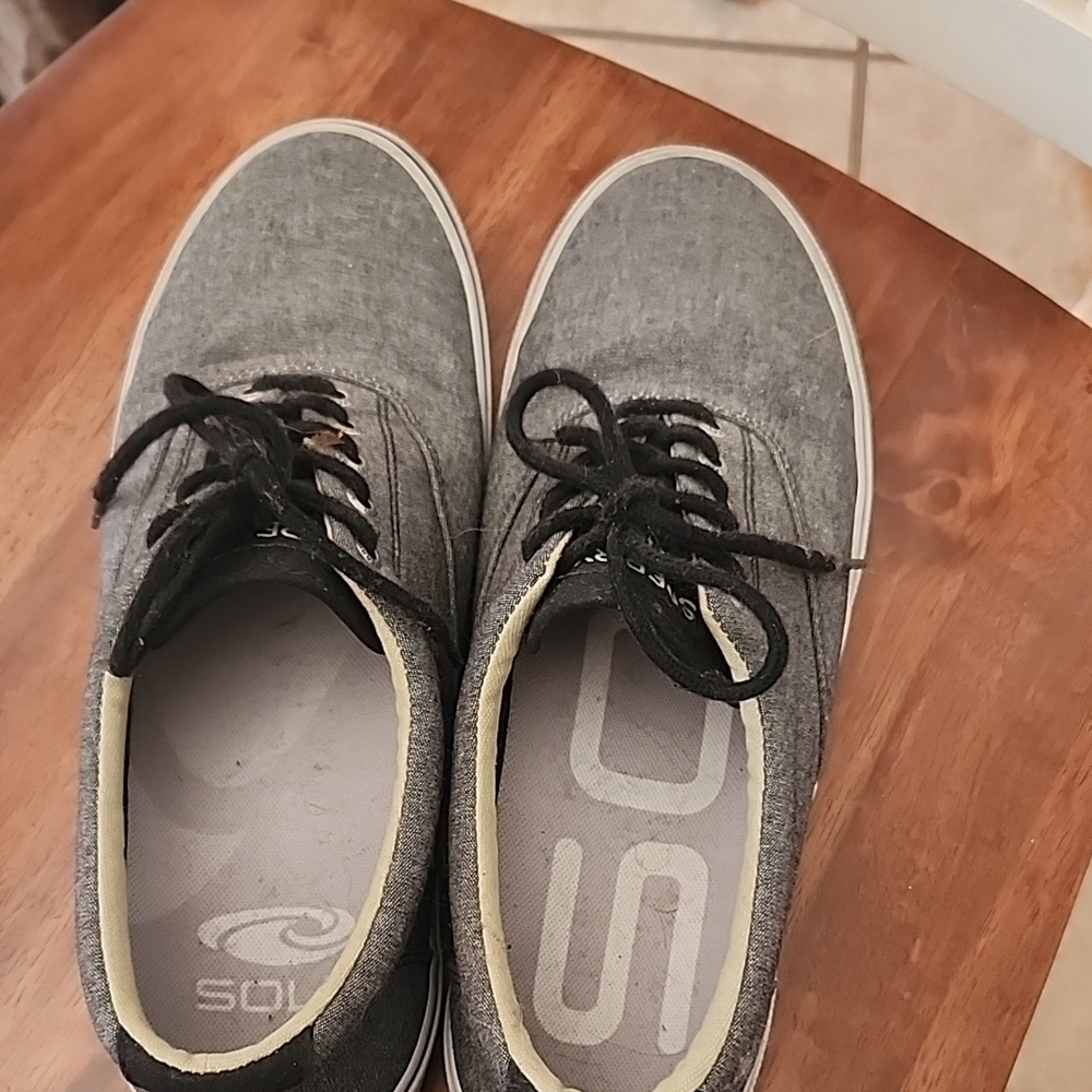 Gray Casual Men's Shoes